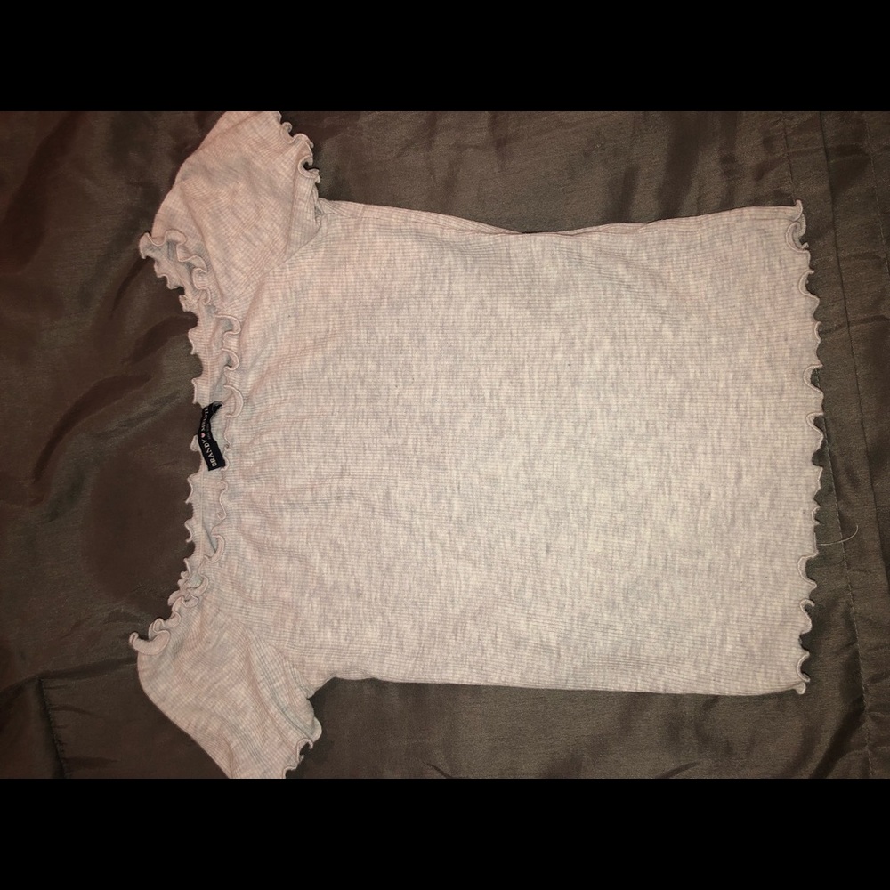 Tight off the shoulder shirt